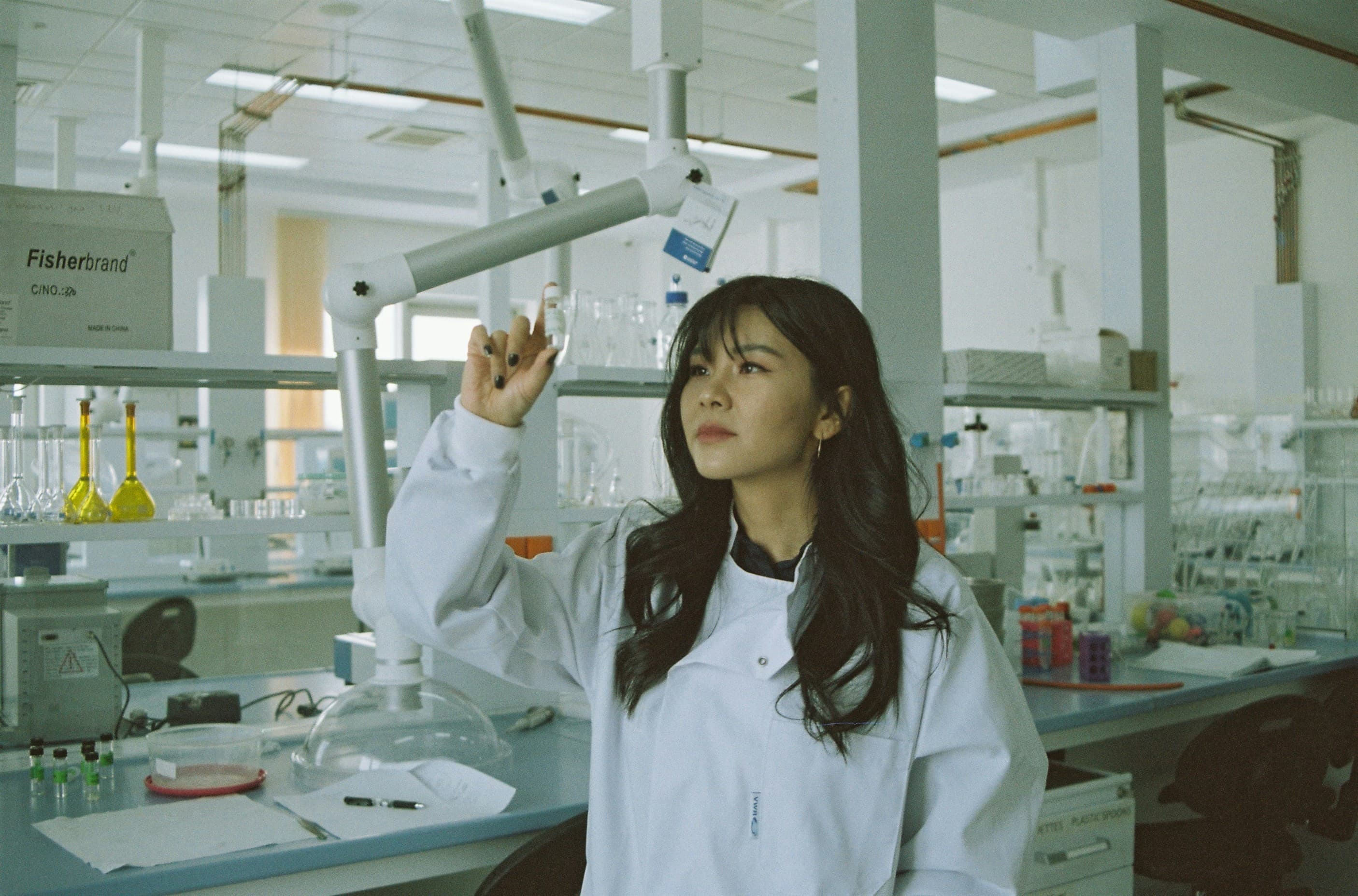 Engineers testing prototype equipment in a UK research and development laboratory